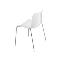 Silla contemporánea / de tejido / de cuero...