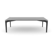 Mesa de centro contemporánea / de vidrio...