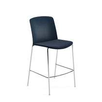 Silla de bar contemporánea / de tejido /...