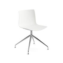 Silla contemporánea / de tejido / de cuero...