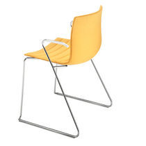 Silla contemporánea / de cuero / de cuero...