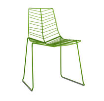 Silla contemporánea / de acero / de acero...