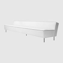 Sofá de diseño escandinavo / de tejido /...