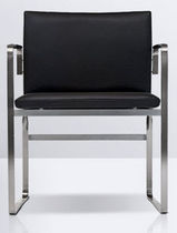 Silla contemporánea / de tela resistente...