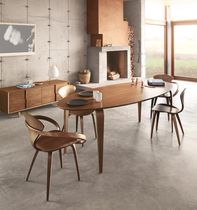 Mesa de comedor contemporánea / de contrachapado...