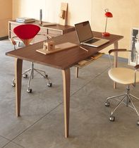 Escritorio contemporáneo / de madera maciza...
