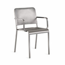 Silla contemporánea / de malla / apilable...