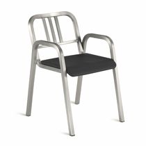 Silla contemporánea / de aluminio / de Ettore...