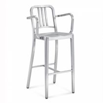Silla de bar contemporánea / de aluminio...