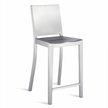 Silla de bar contemporánea / de aluminio...