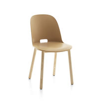 Silla contemporánea / de madera / para el...
