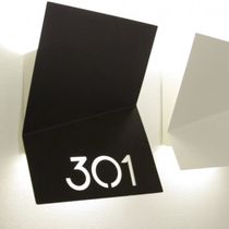 Aplique contemporáneo / de metal / LED /...