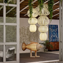 Lámpara de suelo / de madera / de diseño...