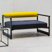 Sofá contemporáneo / azul / verde / amarillo