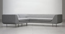Sofá de esquina / contemporáneo / de madera...