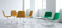 Silla de comedor contemporánea / giratoria...