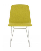 Silla de comedor contemporánea / patín /...