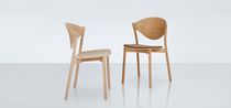 Silla contemporánea / de madera / para el...
