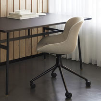 Silla contemporánea / de tejido / de cuero...