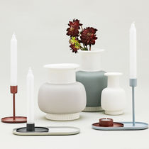 Florero contemporáneo / de porcelana