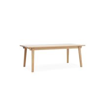 Mesa de comedor contemporánea / de roble...