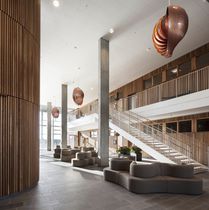 Sofá modular / contemporáneo / de tejido...