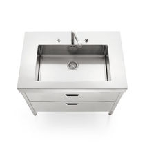 Mueble para fregadero de acero inoxidable...