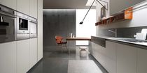 Cocina contemporánea / de roble / lacada...
