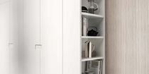 Armario de cocina contemporáneo / de madera