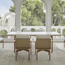 Mesa de comedor contemporánea / de aluminio...