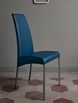 Silla contemporánea / de lana / de cuero...