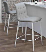 Silla de bar contemporánea / de tejido /...
