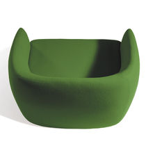 Sillón contemporáneo / de tejido / gris...