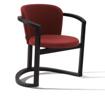 Sillón contemporáneo / de tejido / de haya...