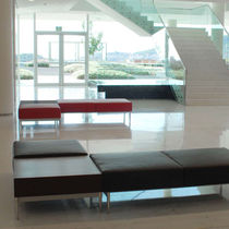 Banqueta modular / contemporánea / de tejido...
