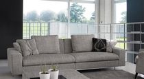 Sofá modular / contemporáneo / gris / de...