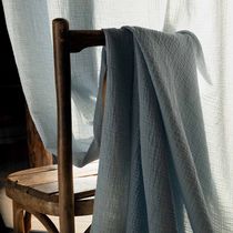 Tela para cortinas / de color liso / de...