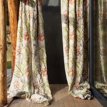 Tela para cortinas / de flores / de lino...