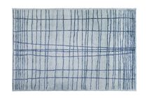 Alfombra vintage / a cuadros / de lana /...
