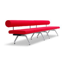 Sofá modular / contemporáneo / de cuero...