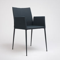 Silla contemporánea / de tejido / con base...