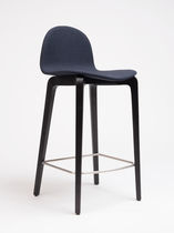 Silla de bar contemporánea / de tejido /...