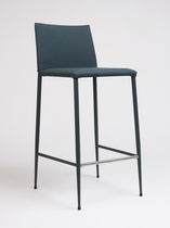 Silla de bar contemporánea / tapizada /...