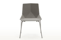 Silla de visita contemporánea / apilable...