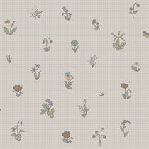 Papel pintado de estilo / con motivos florales...