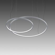 Luminaria suspendida / LED / redonda / IP20