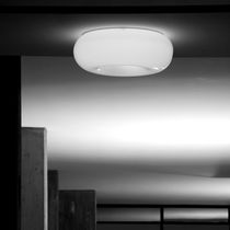 Plafón contemporáneo / redondo / de aluminio...