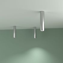 Plafón contemporáneo / tubular / de aluminio...