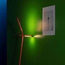 Lámpara de pie / de aluminio / contemporánea...