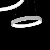 Lámpara suspendida / de aluminio / contemporánea...